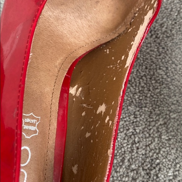 Aldo 7 inch red pumps - Picture 5 of 5